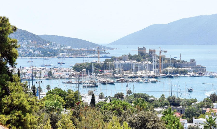 boat trip gumbet turkey